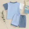 Наборы одежды для малышей мальчики летняя футболка с коротки
