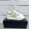 Desinger skor ma-1 snörning bröd sneaker skor amis lyx designer män kvinnor plattform skor män kvinnor nubuck mesh läder utomhus tränare sneakers