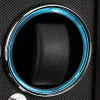 Корпуса 2024 Новые Embers New Matte Black 1 2 слота Смотрите Winder Winder Shaker Watch Box Automatic Winder Case Mabuchi Motro