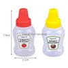 Mini Ketchup -Werkzeuge tragbare Salatflasche 2pcs/Set kleiner Topf Soy Sauce Spray für Out