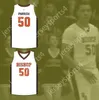 CUSTOM Name Mens Youth/Kids MARCUS PARRISH 50 BISHOP HAYES TIGERS WHITE BASKETBALL JERSEY THE WAY BACK TOP Stitched S-6XL