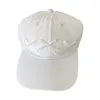 Visors Séchage rapide Capes de baseball Bowknot Visor Hat pour voyager Adulte Ajustement extérieur Ajustement taille Bourse escapades cyclistes de randonnée
