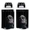 Autocollants Death Branding Sect Disc Standard Skin Sticker Sticker Decal Cover pour Playstation 5 Console et 2 Contrôleurs PS5 Disque Disque Vinyle