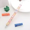 PCS/LOT KAWAII Bear Animal Press Pen Cute 0,5 mm czarny atrament podpis Pens School School