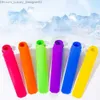Ice Cream Tools 1/6 silicone ice cream mold DIY popsicle manufacturer summer ice cream yogurt jelly popsicle mold DIY kitchen tool accessories Q240425