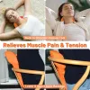 Massager Cervical Neck Shoulder Bårmassage Kudde Traction Device Muskelavslappning Relieve Smärta Cervikal ryggrad Korrigering