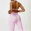 Damen -Leggings Moditin Fitnessstudio -Ankunft Pretty sexy BH Tops hohe Taille Push up nahtlose enge Hose Schnell trockenes Training