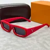 Designer Sonnenbrille Retro Rechteck Sonnenbrille für Frauen Männer Square 90er Y2K Trendy Kühle Brille Mode Ästhetik