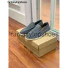 Loro Piano LP Slip Italiaanse schoenen op originele suede slip-on schoen platte bodem casual loafer heren schoenen feel si ix3l