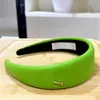 Fashion designer headbands band band da donna lettera di marca alla moda lettera faux elastico sport sport con levano a fiess per capelli