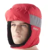 Caps Rimix Winter Warm Down Hat met oorkleppen antivries comfortabele buitensportdop voor wandelende klimingski -fietsen