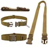 Taille unterstützt taktische Kampfgürtel Militärarmee Stil Schnellfreisetzungsweste Molle Belt Outdoor Sport Jagd Fischerei Zyklus Pflicht