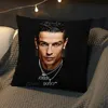 枕ケースCR7カバークリスティアーノロナウドケースソフトクッションカバーサッカーソファカーベッドルーム装飾ダキマクラクリスマスギフトT240422