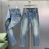 Jeans pour hommes concepteurs de haute qualité pour hommes au printemps et à l'été, ajustement slim et légèrement élastique confortable pour les hommes NUWC