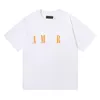 Fashion T-shirt Unisex t Shirts Designer t Shirt Summer Casual Loose and Comfortable High End Brand Top Letter Printed Pattern Round Neck Short Sleeved