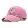 Chaps de bille de créateur nouveau chapeau mignon rose chat patch de baseball casquette petite chapeaux de chapeau de canard de canard