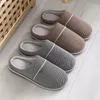 Slippers Men's Winter Simple Couple pour la maison Utilisation h Coton doux et chaud avec une taille pour hommes 13