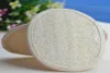 Mjuk exfolierande loofah naturlig kropp baks svamp rem handtag baddusch massage spa skrubber borste hud kropp tvätt pad6652230