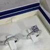 Anéis de casamento simples água gota de zircão anel de noivado conjunto feminino com micro paving