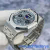 ATHLEISURE WIST RELISTA ROYAL OAK 26609TI CALENDAR EDIÇÃO LIMITED EDIÇÃO Titanium Automático Mechanical Mass Watches com 41mm de fase de lua com garantia