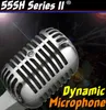 Silver 55sh Série II II Retro Classic Dynamic Vintage Microphone Vocal Mic pour KTV Karaoke Studio Recor5083840