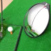 Aide Miroir convexe de golf grand angle pour le swing et la formation de golf d'entraînement sportif extérieur miroir à balle sportive accessoires de golf