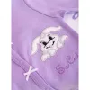 Één-stuks 2 stks lente herfst baby schattig konijn grafisch comfortabele katoenen jumpsuits set voor jongensmeisjes voeten onesies peuter's schattige pyjama's set