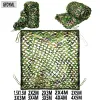 Schutzhütten verstärkte Militär Camo Net Hunting Camo Net Car Zelt Gavoon Shade Net White Camo True Blue Green Black Beige weiß 2x2m4x5m