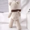 Plush Dolls Kids Plush Animals Toys Cute Bear Stuffed Bags Key Pendant Dolls Gifts Birthday Wedding Party Decor Children Baby Bear StuffedL2404