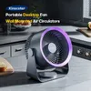 KINSCOTER Multifunctional Electric Fan Circulator Wireless Portable Home Quiet Ventilator Desktop Wall Ceiling Fan Air Cooler 240419