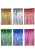 Party Decoration Metallic Tinsel Foil Fringe Curtains for Party Po Backdrop Wedding Birthday Christmas Decor5000836