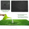 Decorative Flowers High Quality Artificial Grass Drainage Holes And Rubber Pads For Super Heavy Soft Pet Lawns