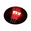 Darts neue 3 -Stcs -Jagd automatisch LED Leuchted Schwanz Armbrust Pfeil Nocks Schwanz LED 7,6 mm Welle mit Bolzenfahrer