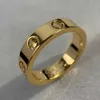 som original designer gravering 6mm diamant kärlek ring guld sier rose 750 rostfritt stål ringar kvinnor män älskare bröllop smycken gåva stor USA storlek 6 7 8 9 10 11 12