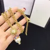 Collier pendentif de mode de créateur de luxe