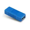 USB 3.0 Tapez une femme à un adaptateur de connecteur féminin USB3.0 AF à AF Coupleur F / F Convertisseur d'extension de changeur de genre pour l'ordinateur portable 1pc