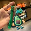 Cartoon Avocado Orange Lemon Keychain Pendant Fruit Family Cute Doll Fashion Bag Pendant Wholesale