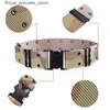 Belts 5.5CM wide military belt tactical military nylon belt quick release for hunting training sturdy metal buckle for police Q240425