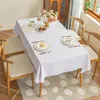 Table Cloth B29 Internet Celebrity Lambskin Tablecloth Waterproof And Oil-proof Wash-free Home Rectangular Light Luxury High-end