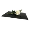 Miroir de décoration de mariage brillant tapis 50x50cm de conception antiside de conception stade curseur tapis coureur blanc noir noir argent 20 pcs 11 ll