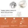 Enhancer Adjustable Electric Breast Pump Silent Wearable Automatic Milker HandFree Portable Milk Extractor USB Chargable for Home Travel