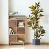 120 cm grote nep ficus boom kunstmatige tropisch rubber planten plastic codiaeum bladeren herfstbladeren voor huizentuin decor 240425