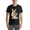 Herenpolo's grappig portret hare kunst dieren dapper schilderij kinderdagverblijf schattig cadeau t-shirt