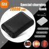 Bank Xiaomi 20000Mah Mini Power portatile banca rapida ricarica inverno calde per auto -fiorente per alimentazione per asciugamano da asciugamano scarpe da cappello