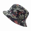デザイナーワイドブリムハットバケツ帽子春と夏の帽子漁師の帽子女性プリントサンシェードハット日焼け止めの男性用と女性の帽子キャップ