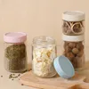 Storage Bottles Glass Sealed Jar Kitchen Household Coffee Bean Food Spices Grains And Miscellaneous Box