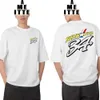 T-shirts voor heren 34 Kevin Schwantz GP Legend Retro T-shirt Summer Men Korte Slve GS Adventure Riding Sport White Tops Boy Motorcycle Rider TS T240425