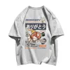 T-shirts heren heren t-shirt magikarp geprinte t-shirt korte mouw zomer Japanse kanji grappige vissen street t-shirt oversized tee heren kleerse m22425