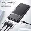 Banque Kuulaa 10000mAh Banque électrique Chargeur portable Banque d'alimentation 10000 mAh Charge de téléphone à charge rapide Chargeur de téléphone pour l'iPhone Xiaomi