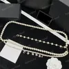 Chaînes de perle pour dames accessoires de taille de taille de taille de luxe